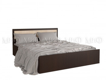 Кровать 1,4 Фиеста (Венге/Дуб беленый) в Назарово - nazarovo.mebel54.com | фото