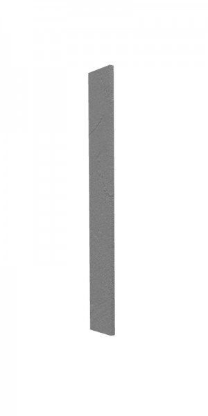 Панель торцевая (для шкафа верхнего торцевого высокого) ВПТ 400 Лофт (Штукатурка серая) в Назарово - nazarovo.mebel54.com | фото