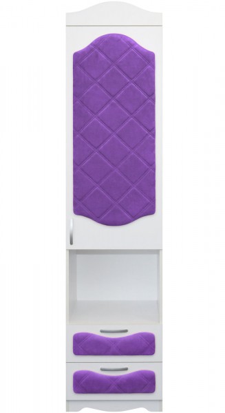Пенал с ящиками серии Иллюзия 32 Фиолетовый в Назарово - nazarovo.mebel54.com | фото