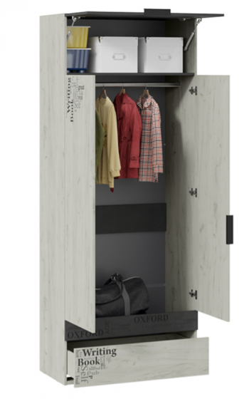 Шкаф комбинированный для одежды «Оксфорд-2» в Назарово - nazarovo.mebel54.com | фото